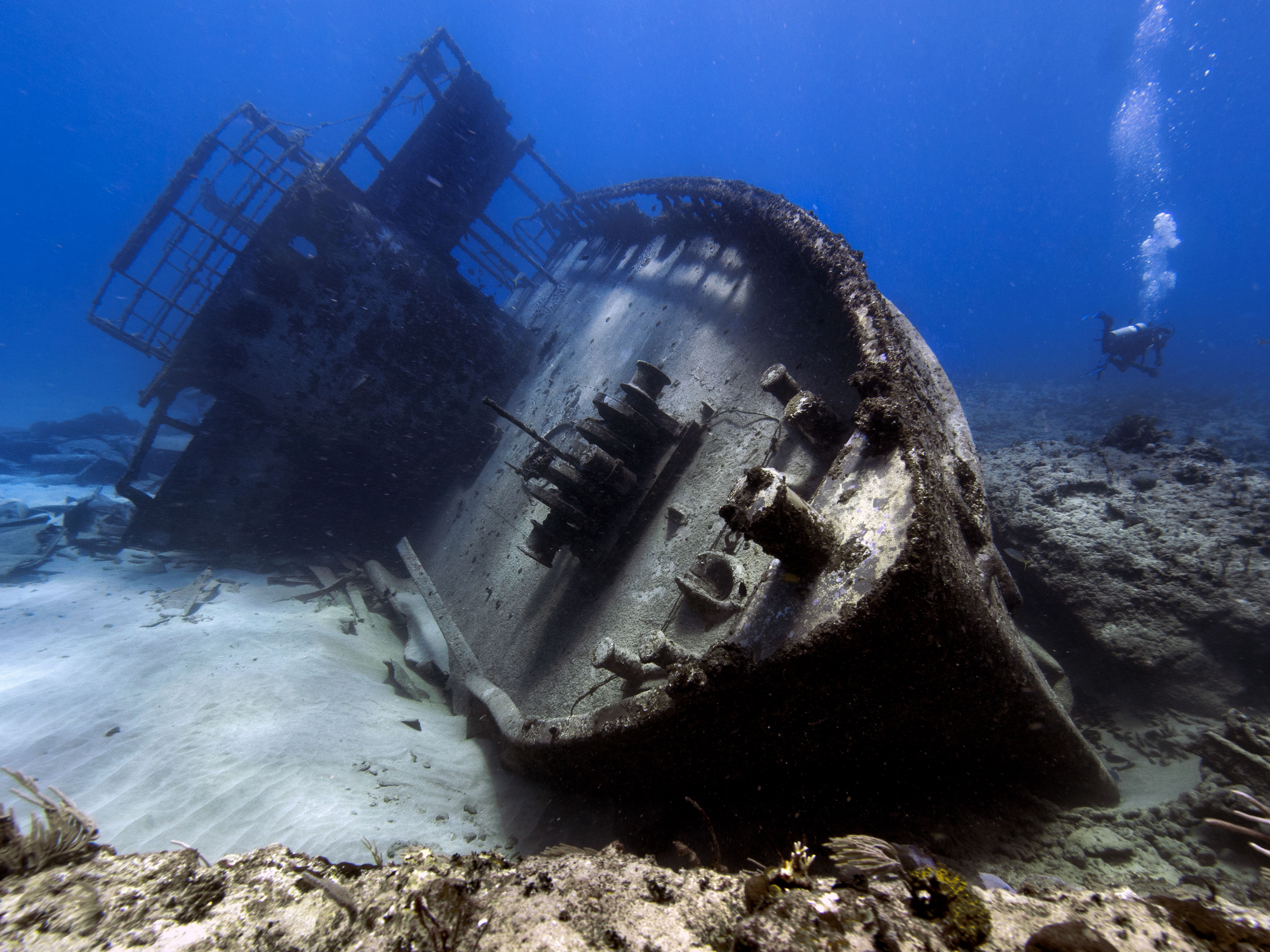 Кладбище затонувших кораблей Бермудские острова